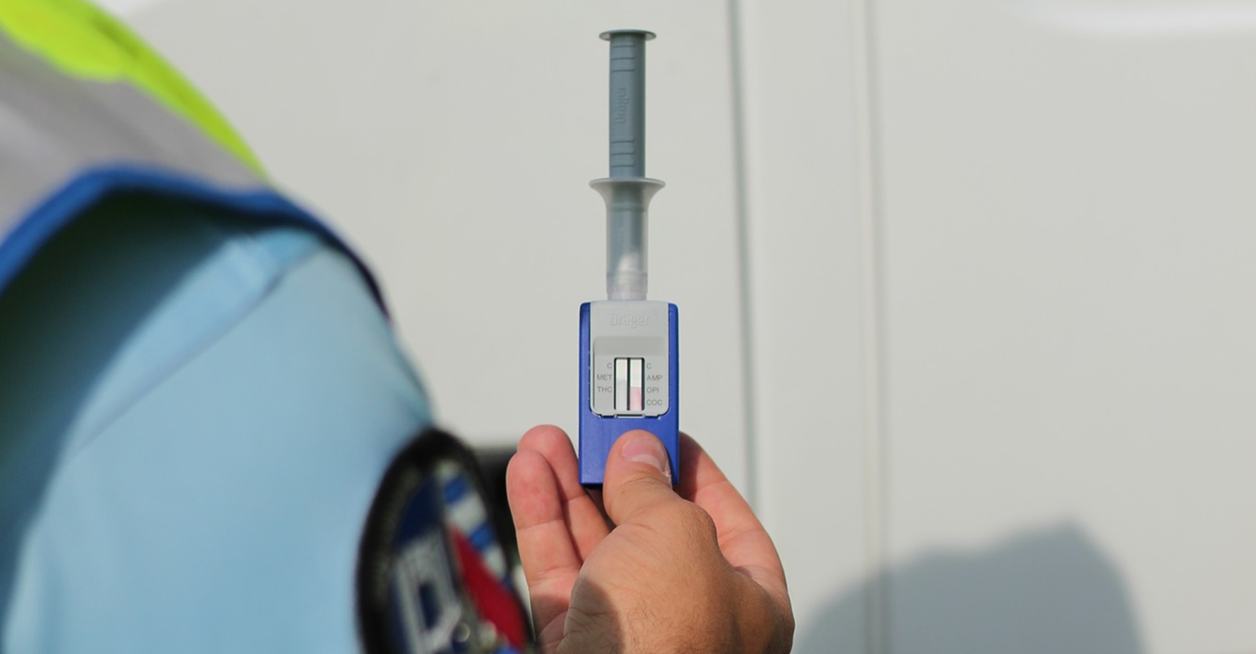 Contrôle antidrogue à Sainte-Soline