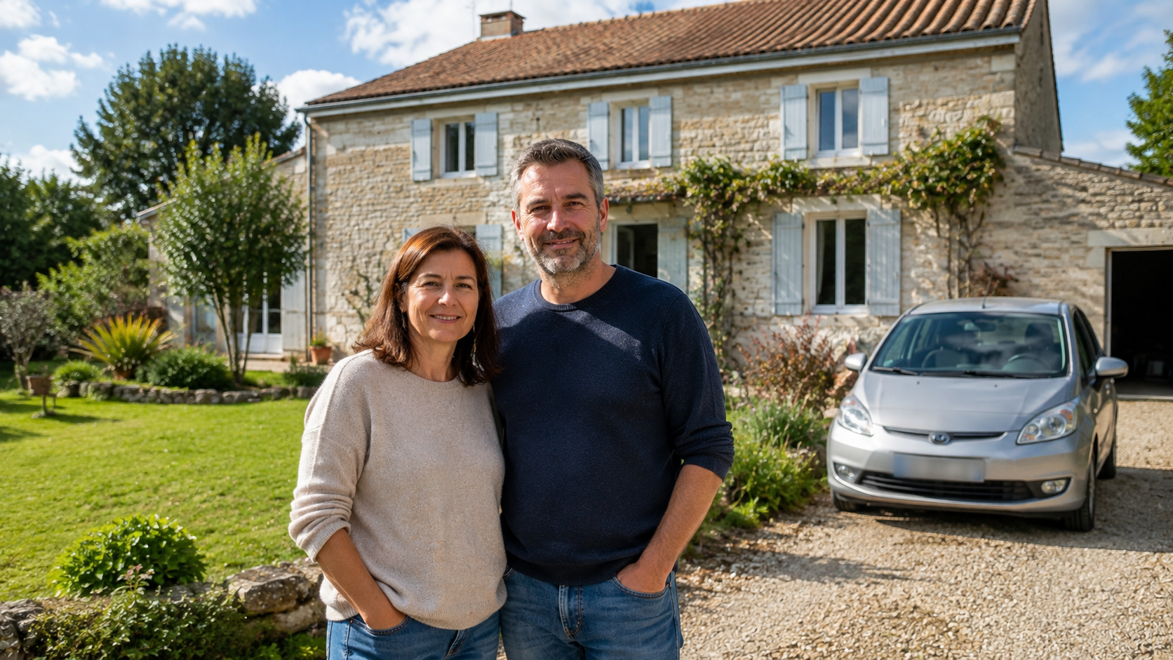 Portrait type du Deux-Sévrien couple données insee